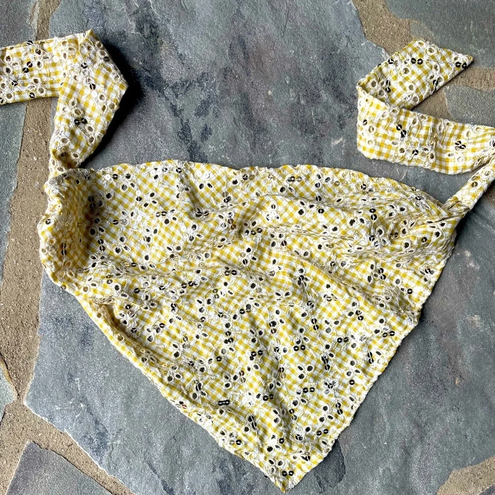 Embroidered Hair Scarf